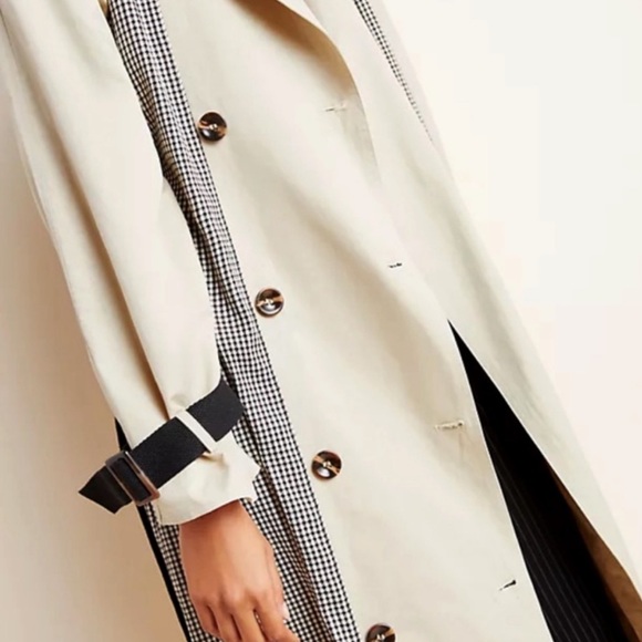 Anthropologie Moon River Natasia Trench Coat - Picture 5 of 16